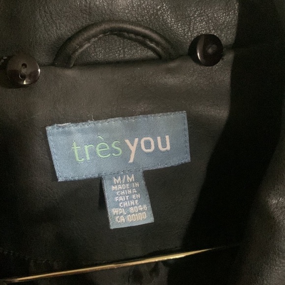 Faux leather jacket - Picture 4 of 7